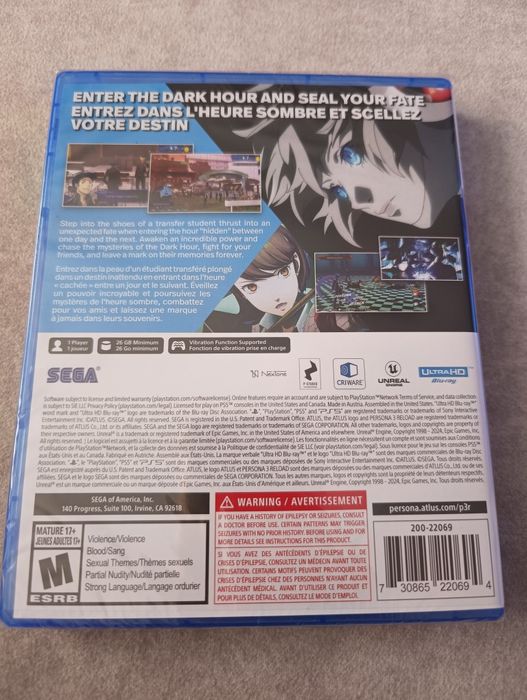 Persona 3 Reload PL PS5 | Nowa!