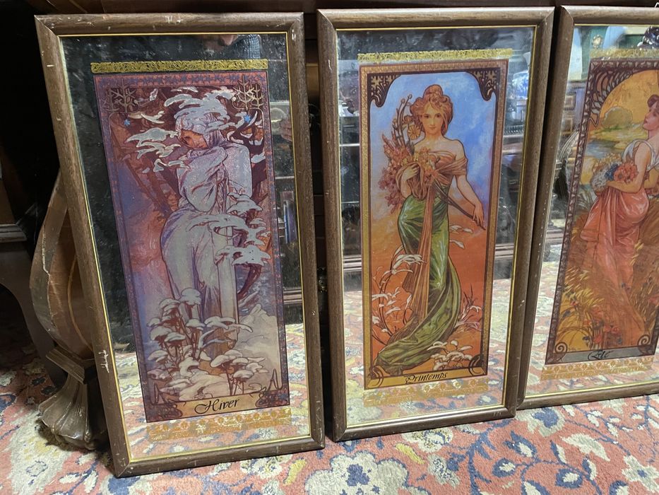 Quadros mucha antigos