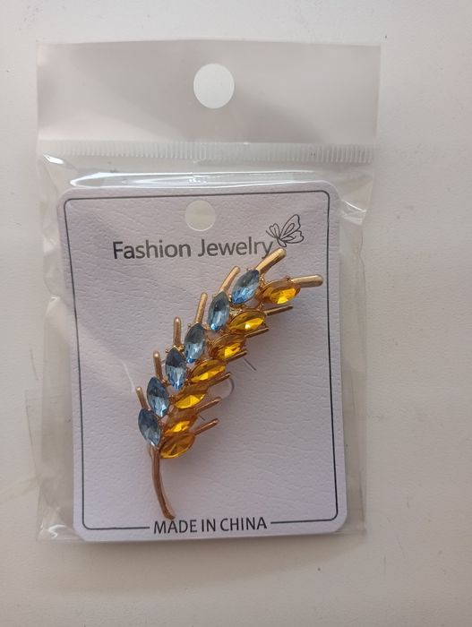 Брошка Колосок нова