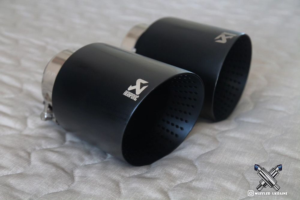 Насадки Akrapovic Акрапович металеві глушитель вихлоп BMW M Audi Remus