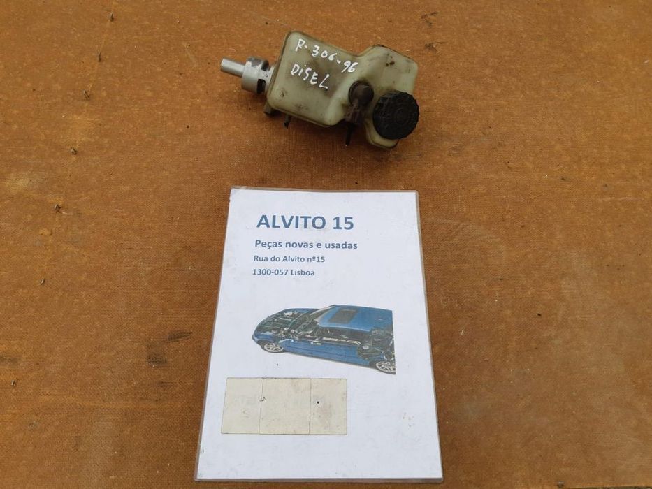 bomba central  dos travões  peugeot 306  1996