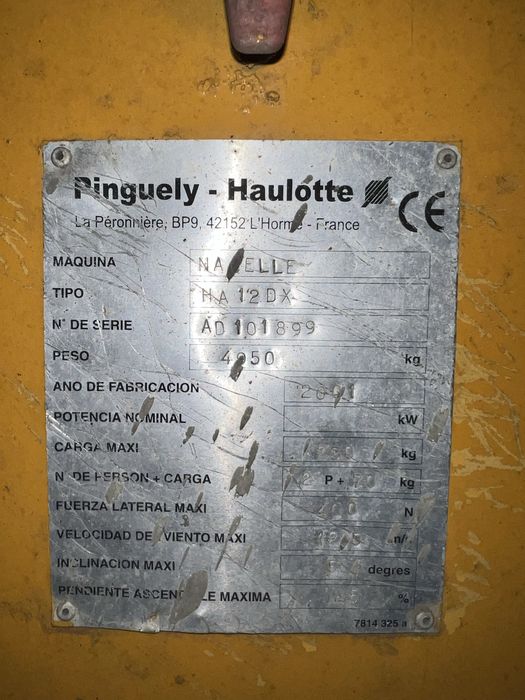 Haulotte HA12DX - elevatória