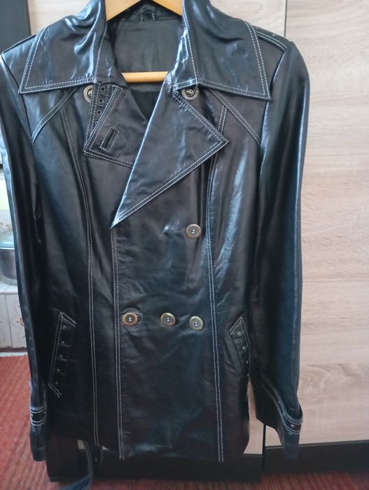 Куртка весняна з еко шкіри