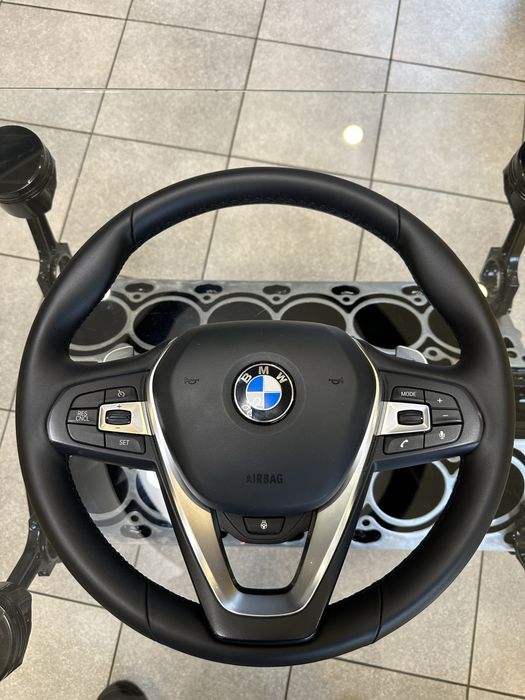 Руль с подогревом и лепестками на BMW X3 G-01 2018 год