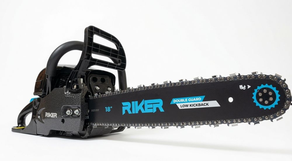 Бензопила Riker RGS 4800 " (2 шини + 2 ланцюги)