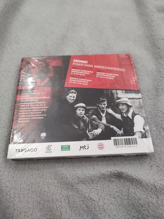 Kroniki Powstania Warszawskiego nowe w folii DVD 3 szt.