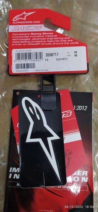 Luvas Alpinestars gp pro R2  Novas M