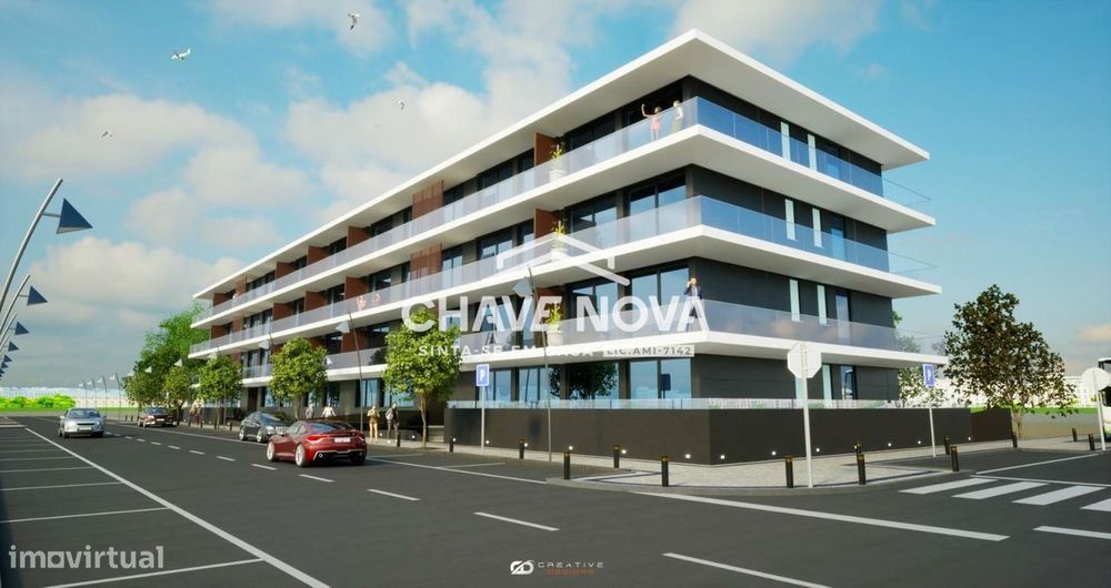 T3 Novo c/ 2 Lugares de Garagem no Empreendimento LUX FEIRA