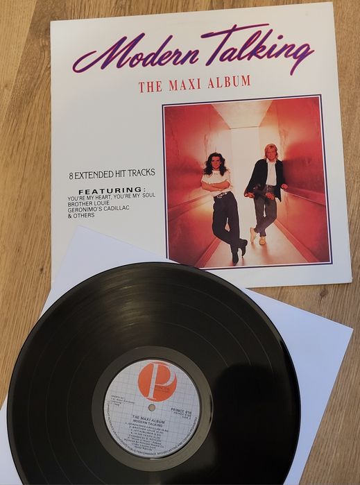 Płyta winylowa LP Modern Talking - The Maxi Album  1988r rynek RPA