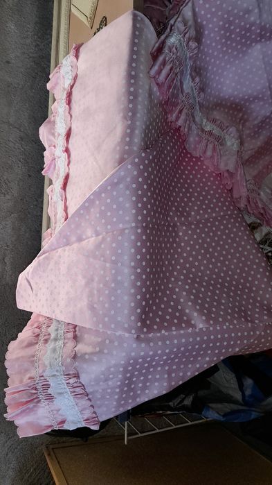 Edredom colcha rosa