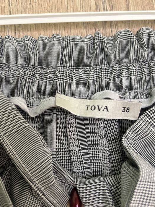 Nowe eleganckie spodnie polskiej marki premium TOVA rozmiar M bawełna