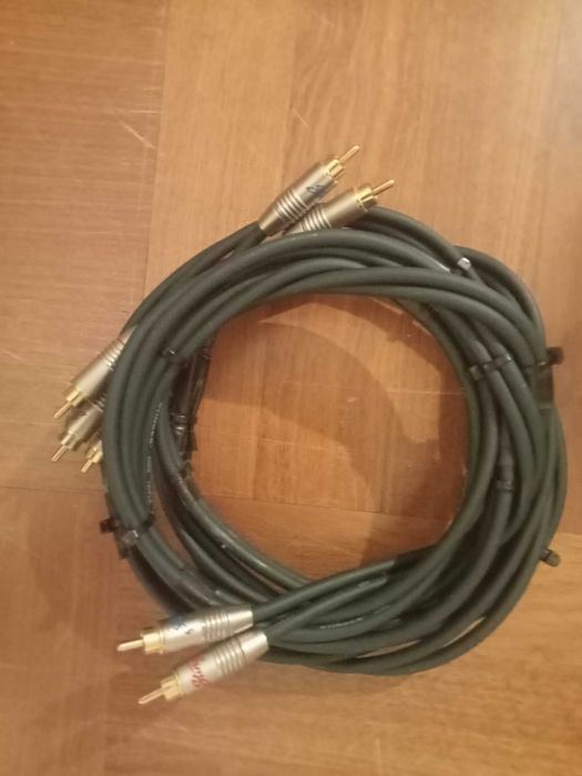 Cabos RCA HiFi VooDoo Opus 1 e outros