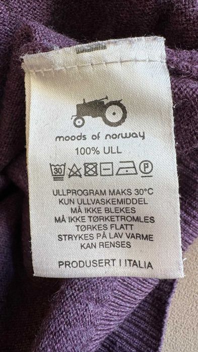 Sweter męski, 100% wełna Moods Of Norway r. M idealny stan