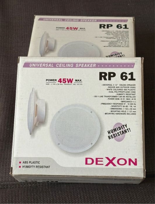 Glośniki Dexon - 2 szt