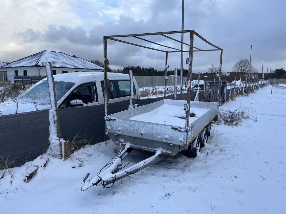 Przyczepka dwuosiowa eduard