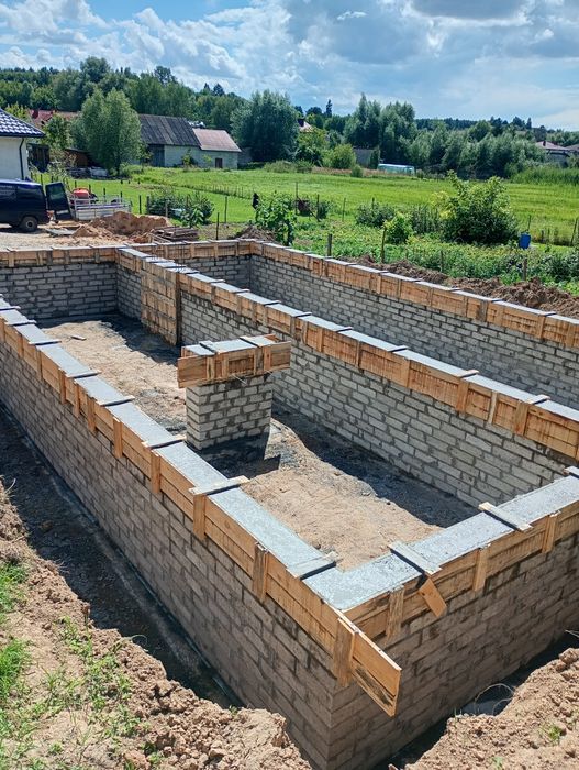 Usługi budowlane, budowa domów
