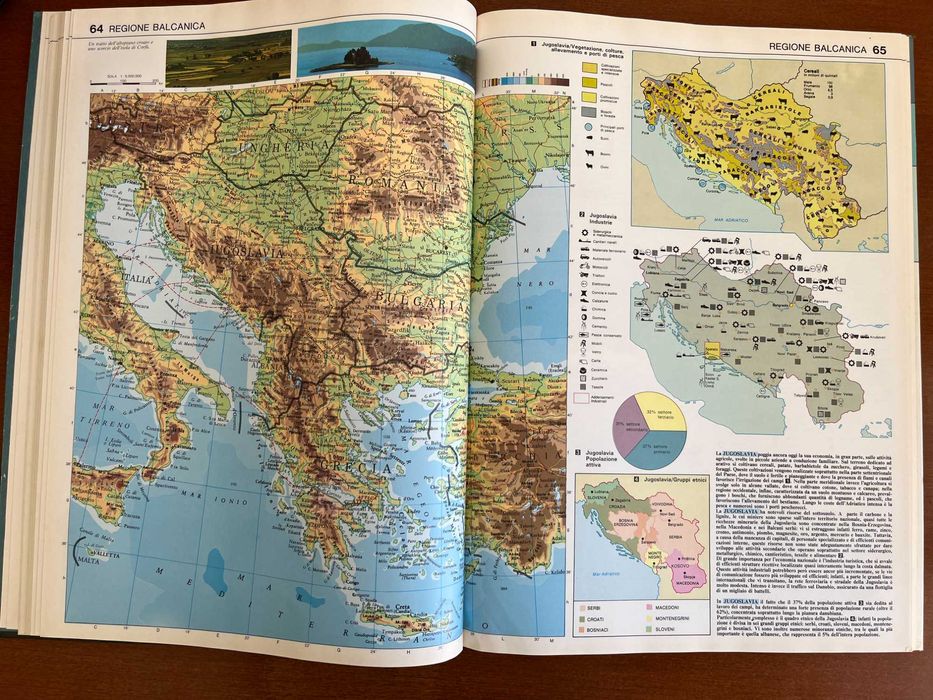 Libro-Atlante Di Geografia