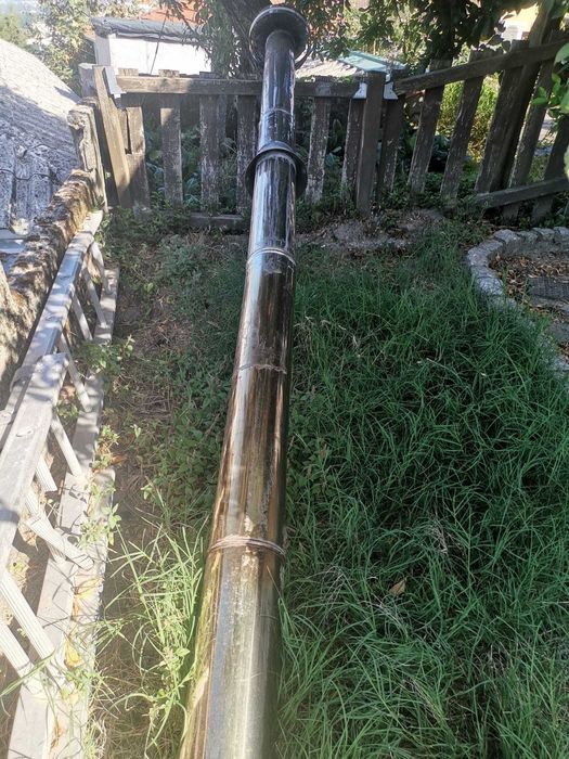 Bronpi Monza – Fogão a lenha com forno e aquecimento – tubos incluídos - 350€ negociável - Burlões por favor não liguem
