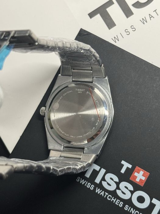 Чоловічий годинник Tissot PRX (У наявності) / Сталевий та каучуковий ремінець