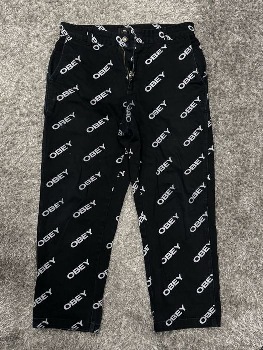 Монограмні штани Obey