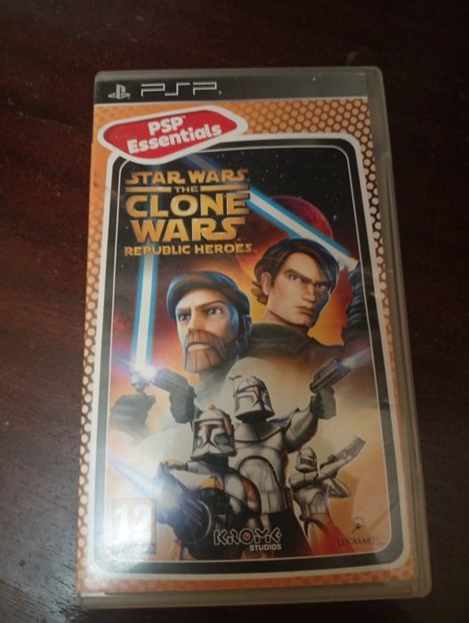 Jogo de PSP (play portátil) " Star wars - Clone Wars (Republic Heroes)