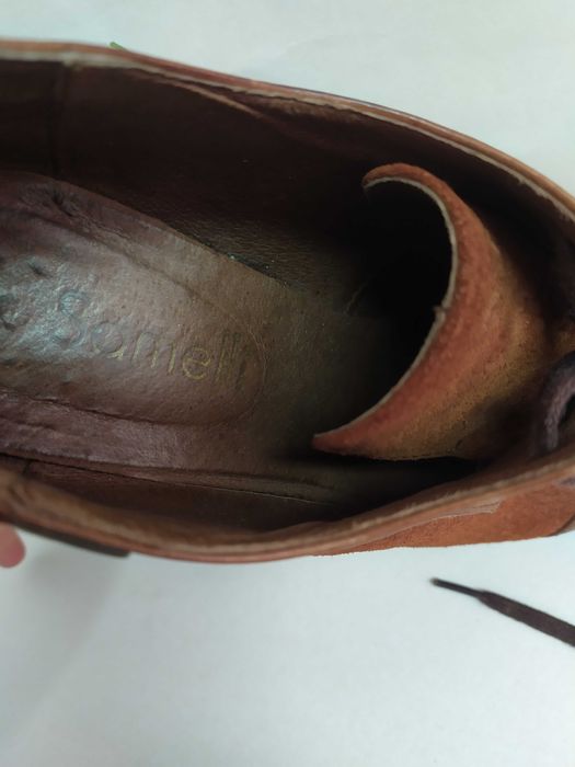 Sapatos salto alto compensados, couro/pele genuína, tam. 37