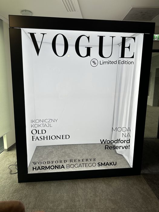 Photobox MAGAZINE Vogue wedding na urodziny, wesele, eventy, imprezy