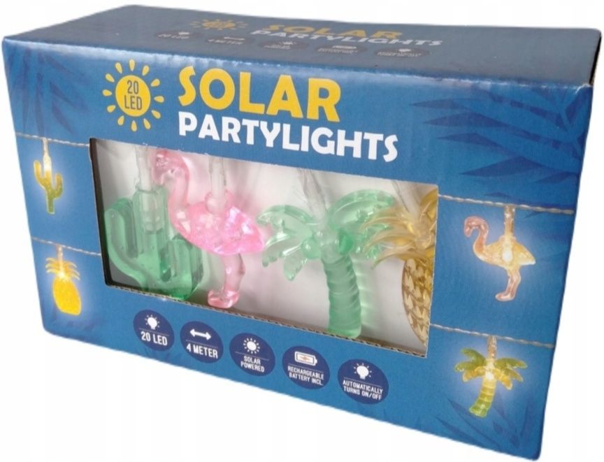 Lampki solarne Hawaii