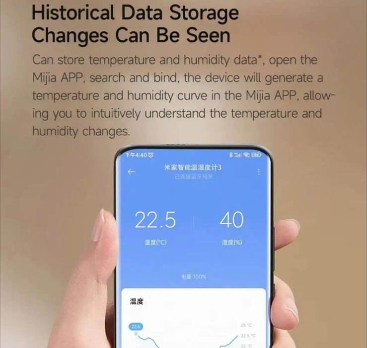 Новий Bluetooth термометр/гігрометр Xiaomi mijia 3