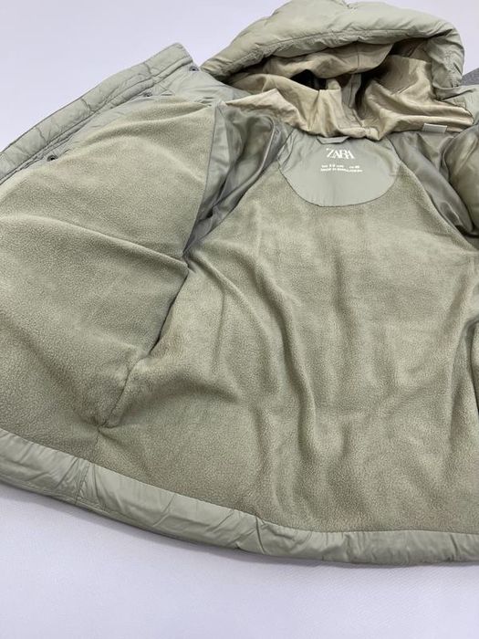 Тепла куртка ZARA курточка пуховик 12/18 міс, 86/92 см