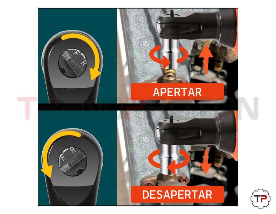 Roquete/Catraca a Bateria c/ Mala