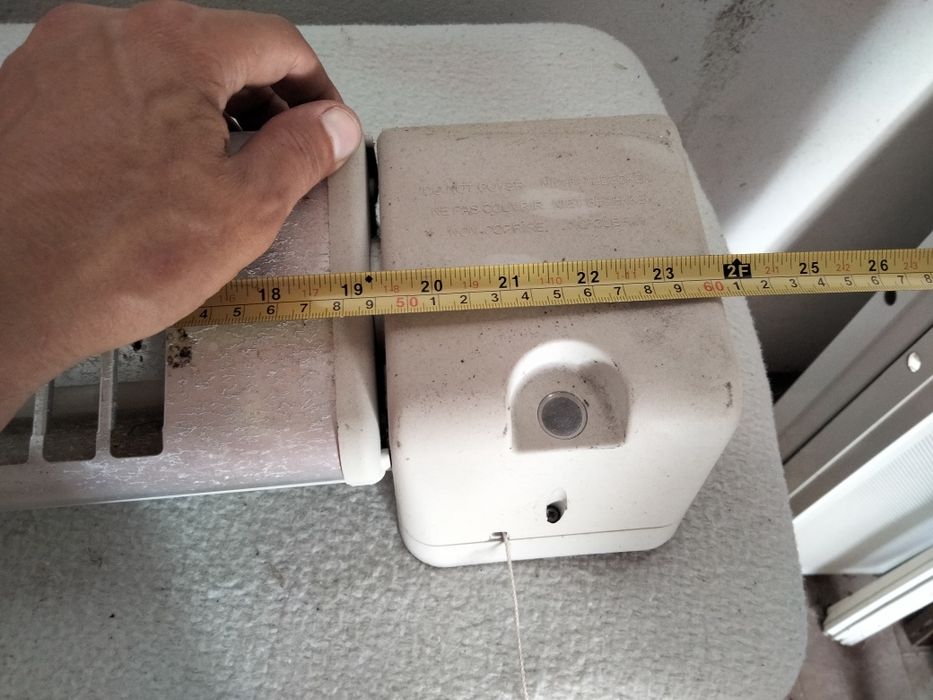 Aquecedor de parede WC