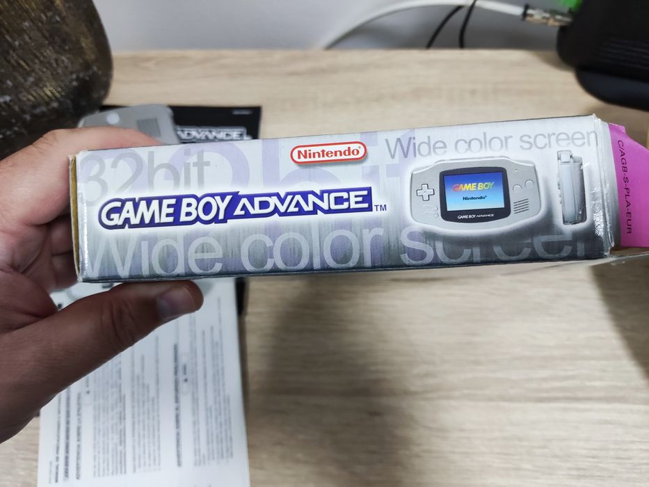 Game Boy advance edição limitada silver Nintendo