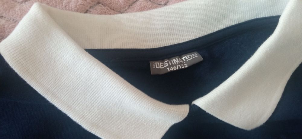 Bluza z kołnierzykiem 146/152