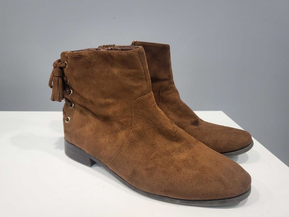botki 38 zamszowe