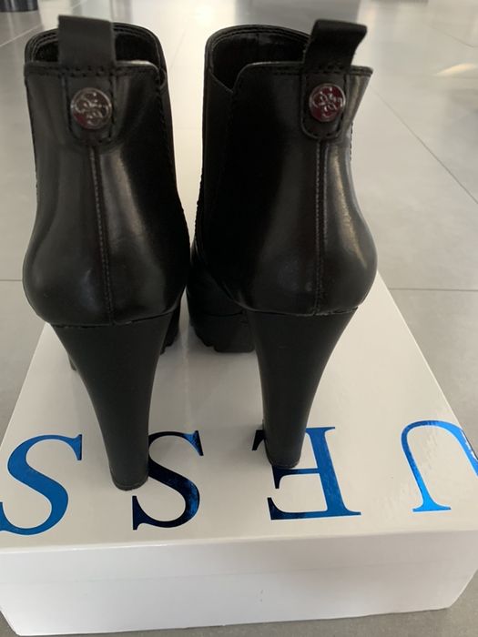 Guess czarne botki nowe 38 39