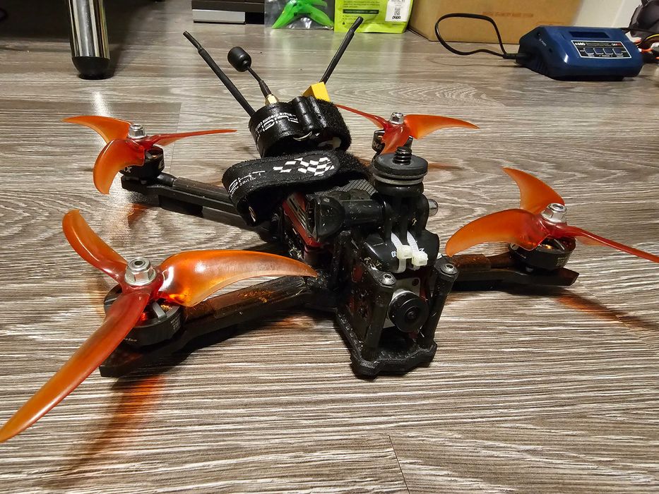 Zestaw dron FPV DJI freestyle zdalnie sterowany kamera