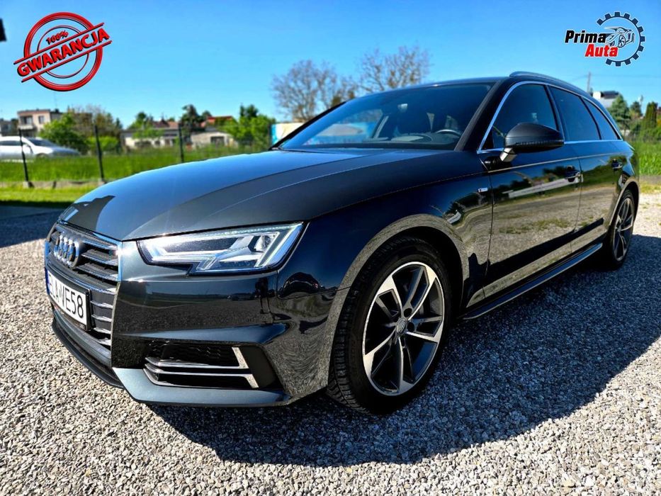 Audi A4 Avant 2.0d 190KM- S-Line, Quattro, automat, Full serwis, nawigacja