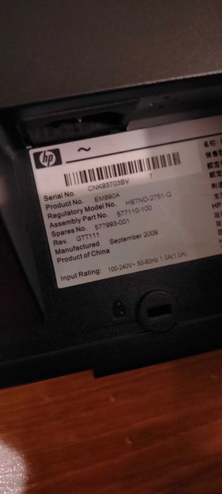 Komputer stacjonarny Lenovo + monitor HP +  klawiatura Dell