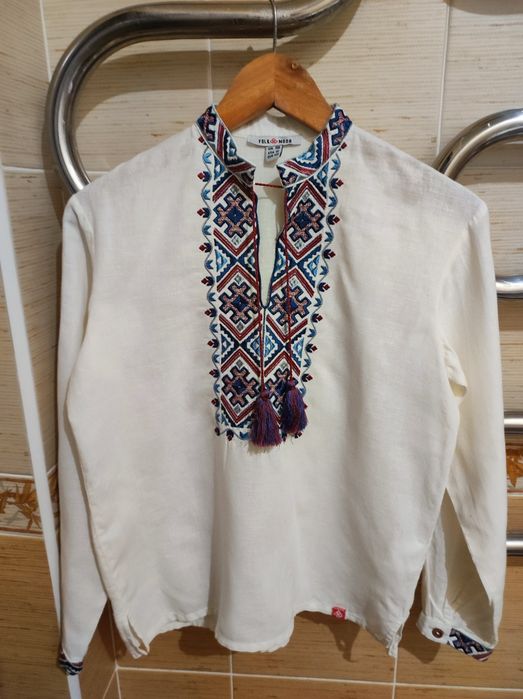 Вишиванка 100% льон folk moda
