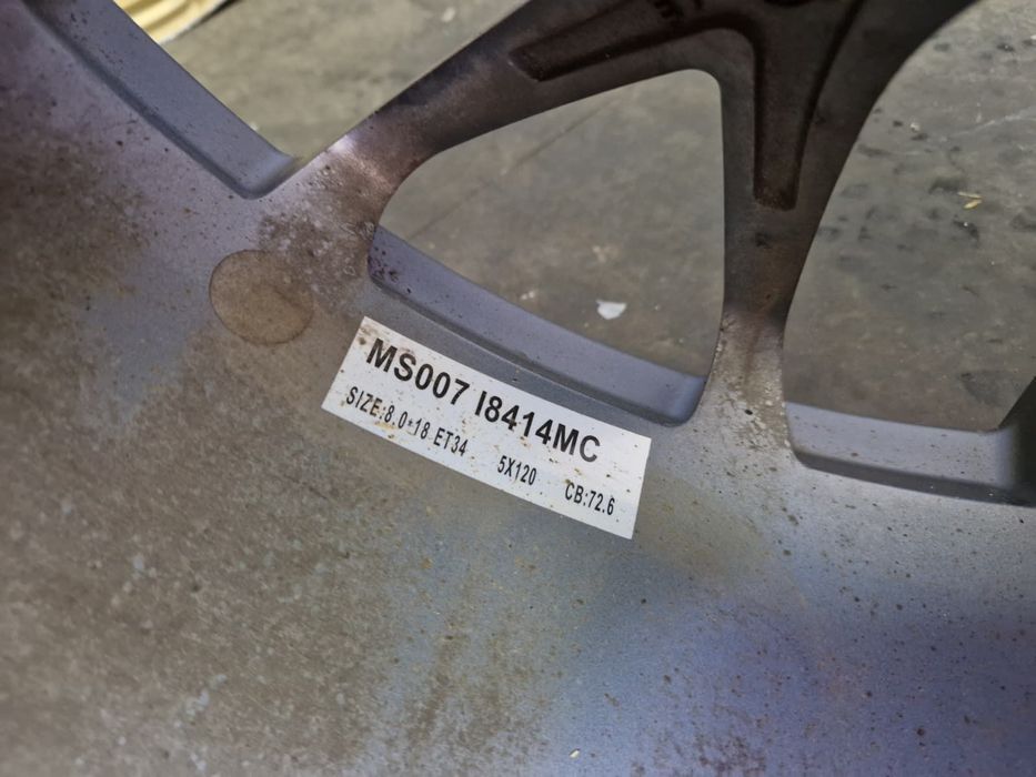 Jantes usadas 18 FOX MS007 BMW 5X120 E90 E92 E87 E46 E36