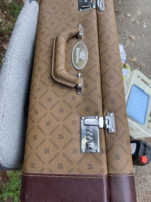 Walizka retro antyk idealna vintage duza