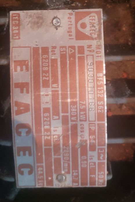 Vendo aspiração industrial