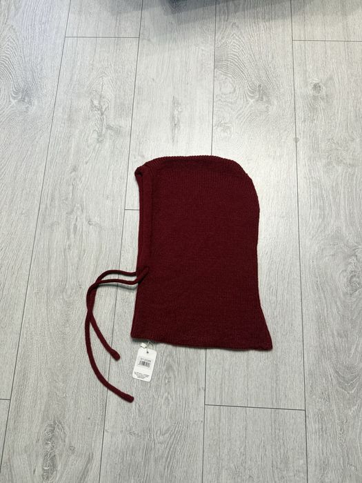 Czapka damska ala komin najmodniejszy model kolor burgundowy nowy