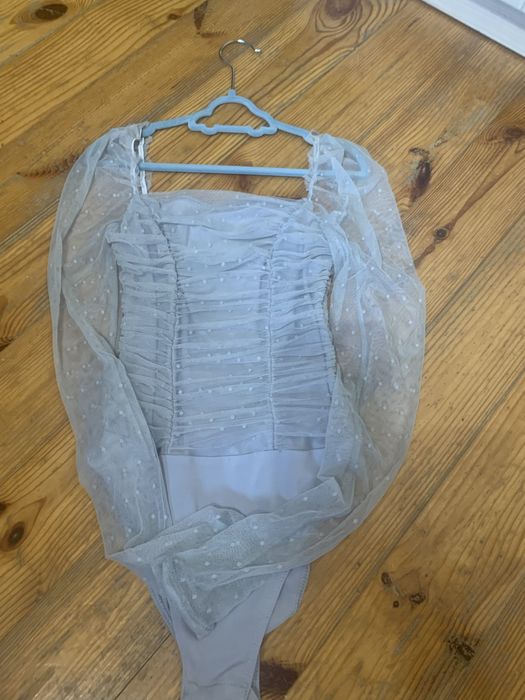 Ніжно голубий боді,розмір xs