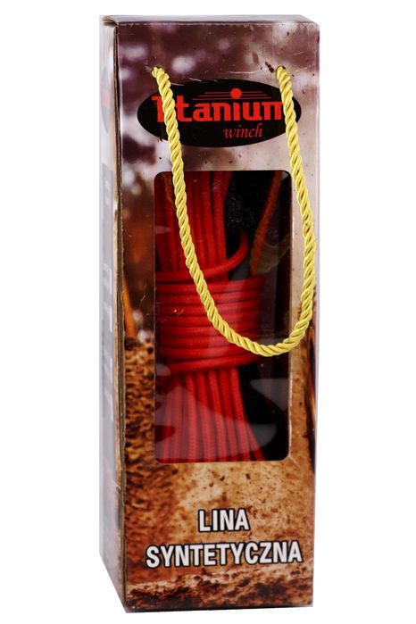 LINA SYNTETYCZNA syntetyk  do wyciągarki 6MM X 15M