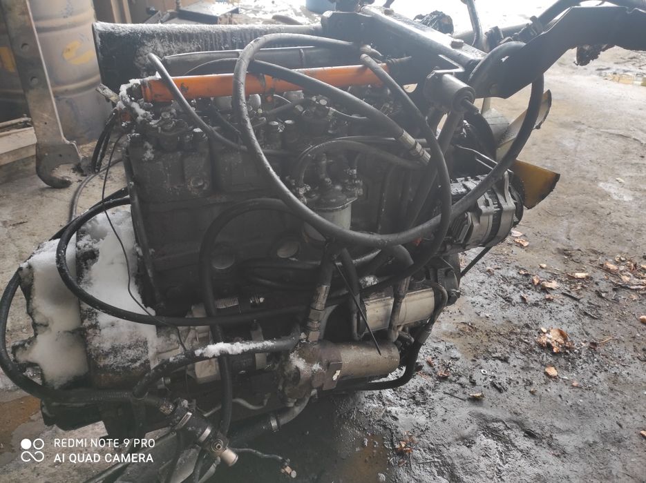 Silnik 4 cyl turbo mwm typ TD226-4 R180 / Renault 103.14/103.54