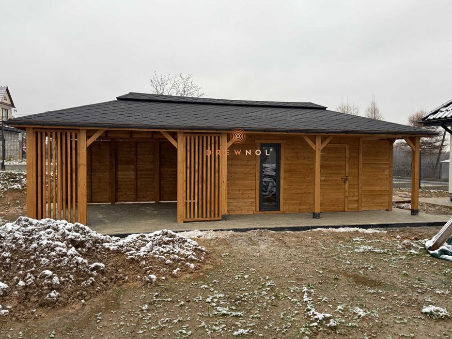 Domek narzędziowy / domek 3w1 / letniskowy  / altana / domki / 9x4