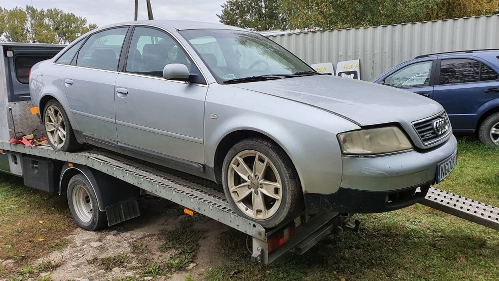 Audi a6 c5 2.8 ALG quattro sedan limuzyna skóry 1998 części Gołdap