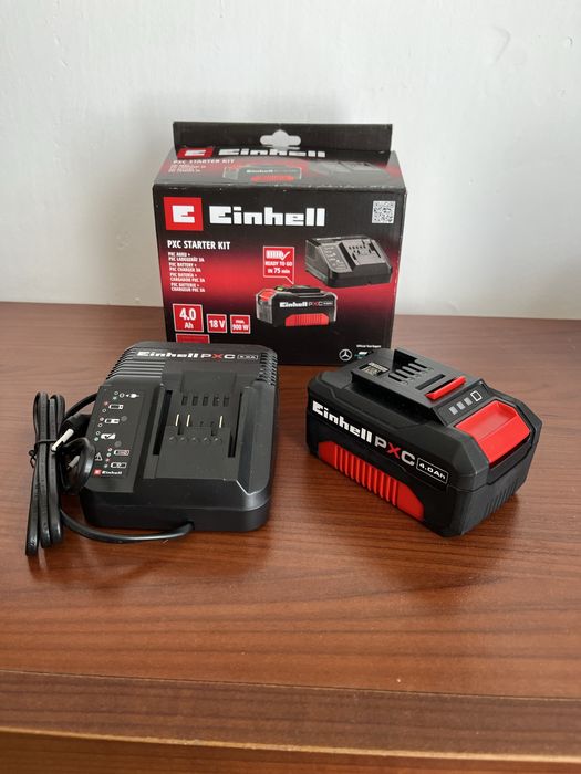 Einhell Zestaw startowy - akumulator 18V 4,0 Ah i ładowarka